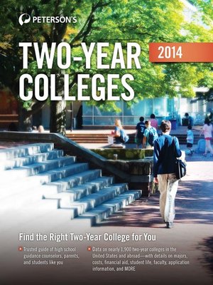 cover image of Two-Year Colleges 2014